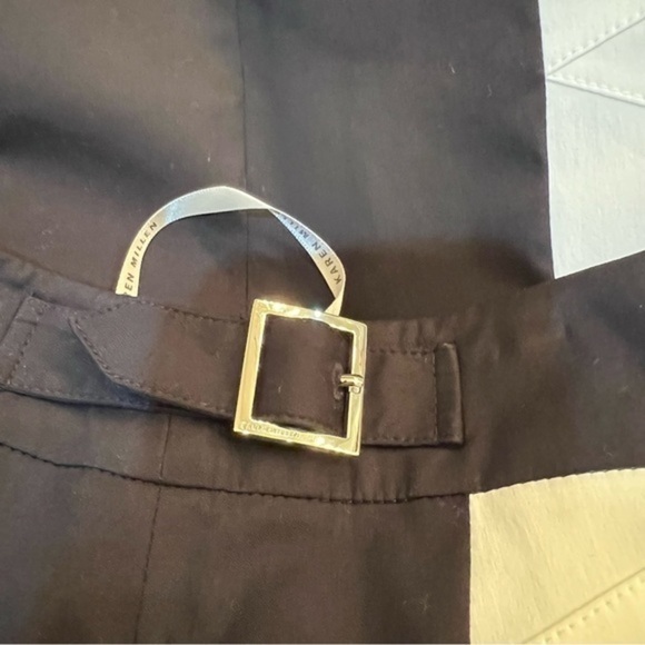 KAREN MILLEN ENGLAND Black and White Color Pencil Skirt NWT 6 See Measurements - Picture 7 of 12